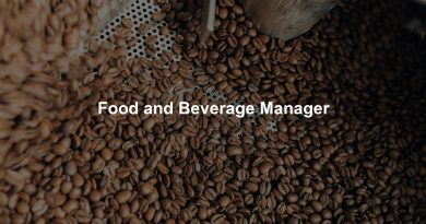 Food and Beverage Manager