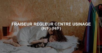FRAISEUR REGLEUR CENTRE USINAGE (H/F) (H/F)