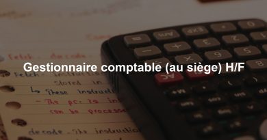Gestionnaire comptable (au siège) H/F