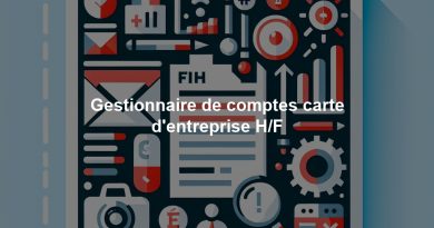 Gestionnaire de comptes carte d'entreprise H/F
