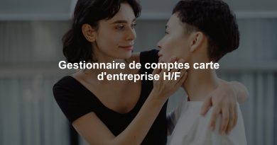 Gestionnaire de comptes carte d'entreprise H/F