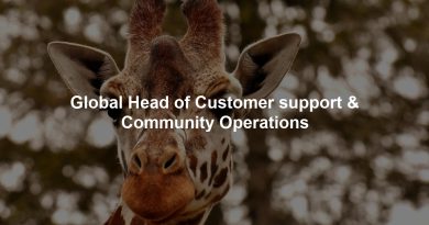 Global Head of Customer support & Community Operations