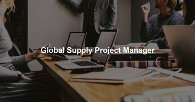 Global Supply Project Manager