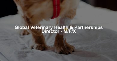 Global Veterinary Health & Partnerships Director - M/F/X