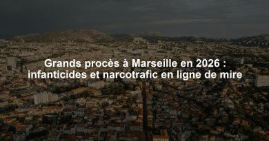 Grands procès à Marseille en 2026 : infanticides et narcotrafic en ligne de mire