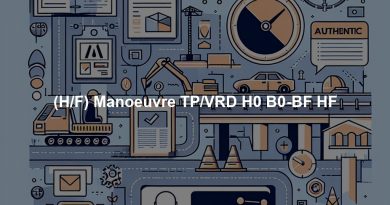 (H/F) Manoeuvre TP/VRD H0 B0-BF HF