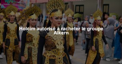 Holcim autorisé à racheter le groupe Alkern