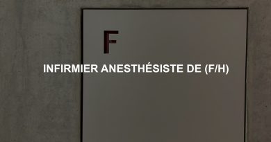 INFIRMIER ANESTHÉSISTE DE (F/H)