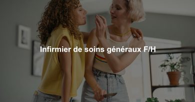 Infirmier de soins généraux F/H