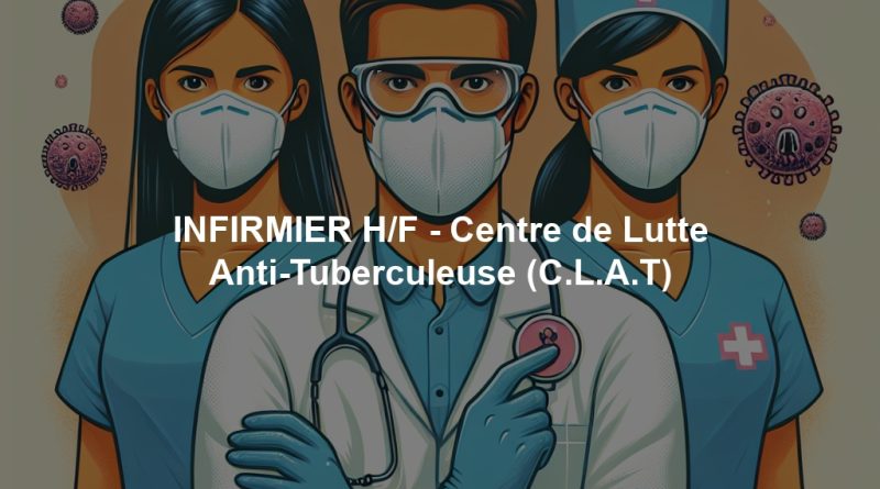 INFIRMIER H/F - Centre de Lutte Anti-Tuberculeuse (C.L.A.T)
