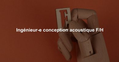 Ingénieur-e conception acoustique F/H