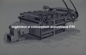 Ingénieur-e conception acoustique F/H