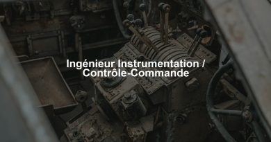 Ingénieur Instrumentation / Contrôle-Commande