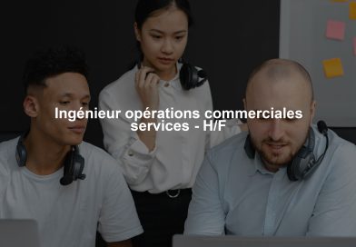 Ingénieur opérations commerciales services - H/F
