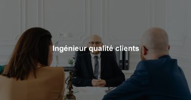Ingénieur qualité clients