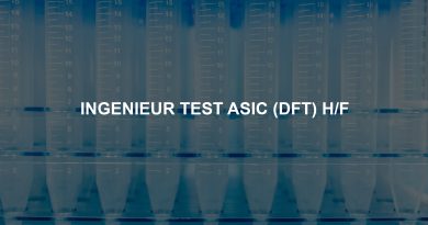 INGENIEUR TEST ASIC (DFT) H/F