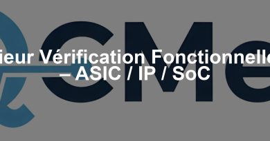 Ingénieur Vérification Fonctionnelle UVM – ASIC / IP / SoC