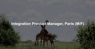 Integration Product Manager, Paris (M/F)