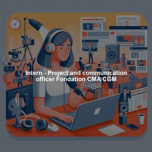 Intern - Project and communication officer Fondation CMA CGM