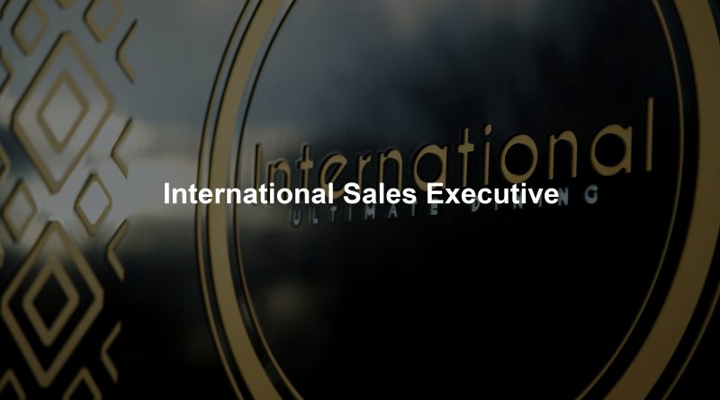International Sales Executive
