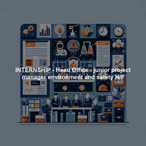 INTERNSHIP - Head Office - junior project manager environment and safety H/F