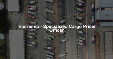 Internship - Specialized Cargo Pricer Officer