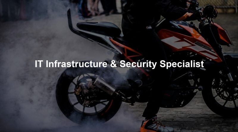 IT Infrastructure & Security Specialist