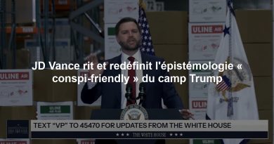 JD Vance rit et redéfinit l'épistémologie « conspi-friendly » du camp Trump