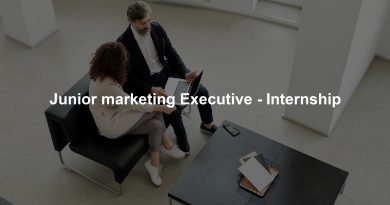 Junior marketing Executive - Internship