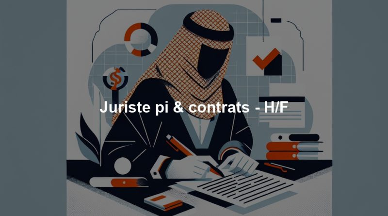 Juriste pi & contrats - H/F