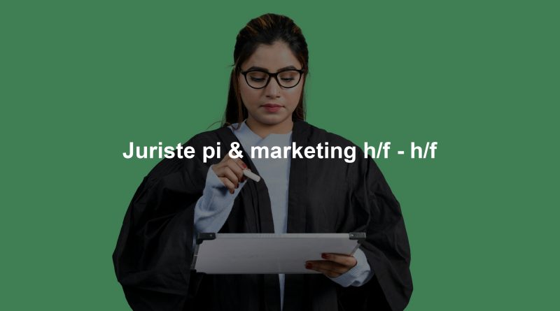 Juriste pi & marketing h/f - h/f