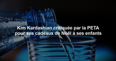 Kim Kardashian critiquée par la PETA pour ses cadeaux de Noël à ses enfants