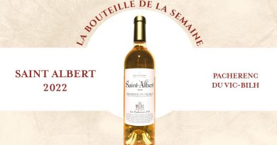 Saint-Albert 2022 : un vin ample et généreux, alliant fraîcheur et douceur
