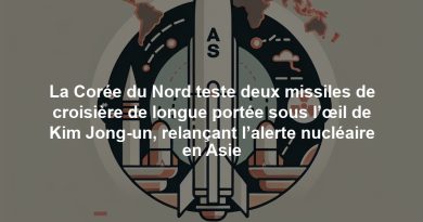 La Corée du Nord teste deux missiles de croisière de longue portée sous l’œil de Kim Jong-un, relançant l’alerte nucléaire en Asie