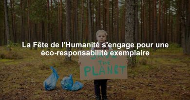 La Fête de l'Humanité s'engage pour une éco-responsabilité exemplaire