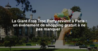 La Giant Free Troc Party revient à Paris : un événement de shopping gratuit à ne pas manquer !