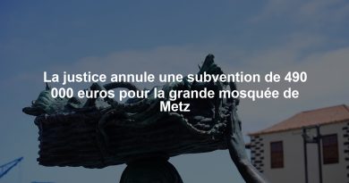 La justice annule une subvention de 490 000 euros pour la grande mosquée de Metz