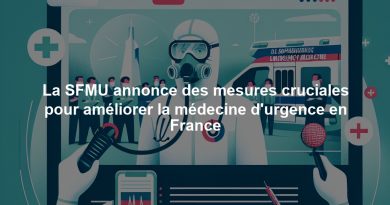 La SFMU annonce des mesures cruciales pour améliorer la médecine d'urgence en France