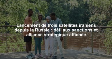 Lancement de trois satellites iraniens depuis la Russie : défi aux sanctions et alliance stratégique affichée