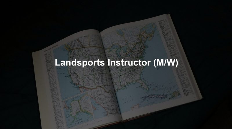Landsports Instructor (M/W)