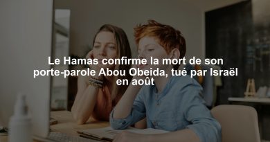 Le Hamas confirme la mort de son porte-parole Abou Obeida, tué par Israël en août