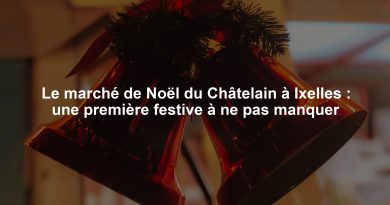 Le marché de Noël du Châtelain à Ixelles : une première festive à ne pas manquer