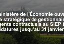 Le ministère de l’Économie ouvre un poste stratégique de gestionnaire RH pour agents contractuels au SIEP à Paris : candidatures jusqu’au 31 janvier 2026