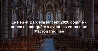 Le Pen et Bardella lancent 2026 comme « année de conquête » avant les vœux d’un Macron fragilisé