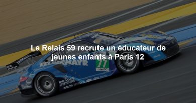Le Relais 59 recrute un éducateur de jeunes enfants à Paris 12