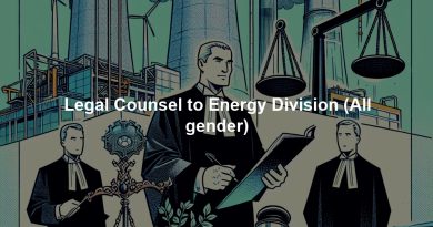 Legal Counsel to Energy Division (All gender)