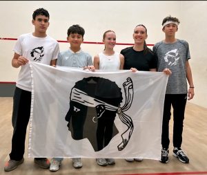 Squash : les Corses échouent de peu au bronze aux championnats de France Ligue Jeunes