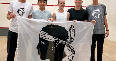 Squash : les Corses échouent de peu au bronze aux championnats de France Ligue Jeunes