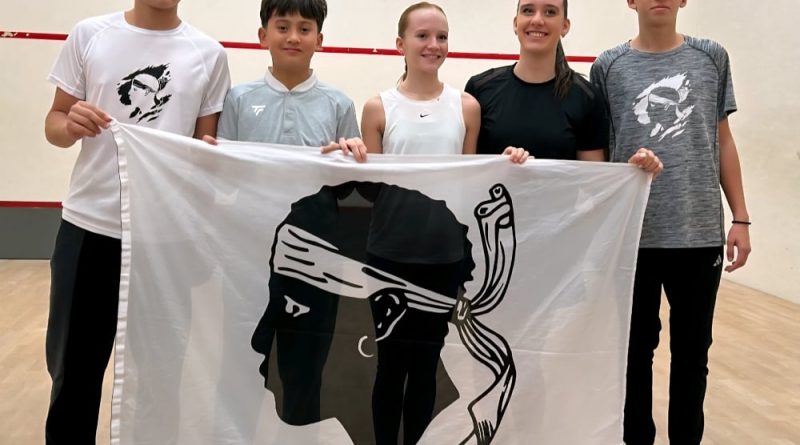 Squash : les Corses échouent de peu au bronze aux championnats de France Ligue Jeunes