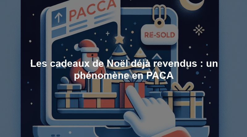 Les cadeaux de Noël déjà revendus : un phénomène en PACA